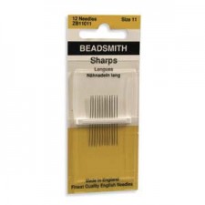 Beadsmith sharps beading Aufreihnadeln #11